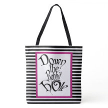 De konijnenhol omlaag