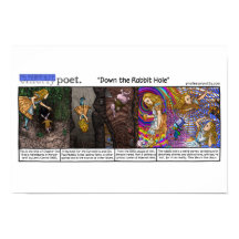 De konijnenhol omlaag