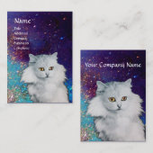 DE KONIN VAN WITTE VATTEN, MONOGRAM VISITEKAARTJE (Voorkant / Achterkant)