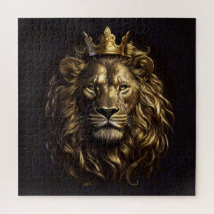 De koning! De niet-zo-laffe leeuw van Oz Legpuzzel