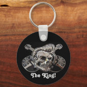 De koning. - Designer Sleutelhanger (Voorkant)