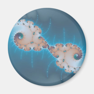 De koning - Fractal Magneet