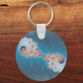 De koning - Fractal Sleutelhanger (Voorkant)