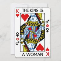 De koning is een vrouw