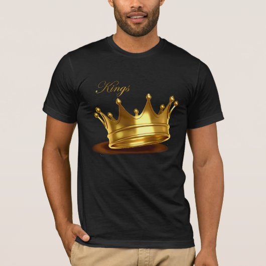De koning kroon t-shirt (Voorkant)