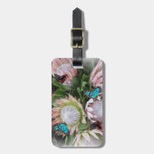De koning Protea Bagagelabel (Voorkant verticaal)