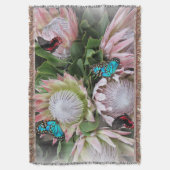 De koning Protea Deken (Voorkant Verticaal)