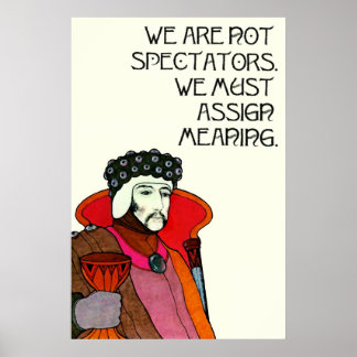 De koning van de bekers poster