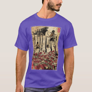 De koning van de monsters in Maria's muur vriend T-shirt