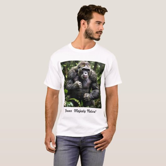 "De koning van het bos" T-shirt (Voorkant volledig)