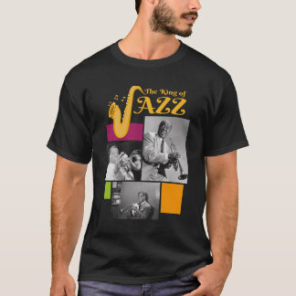 De Koning van Jazz Louis Armstrong T-shirt