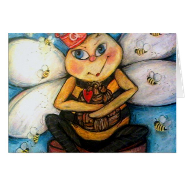 De koningin B van de Hive (Voorkant Horizontaal)