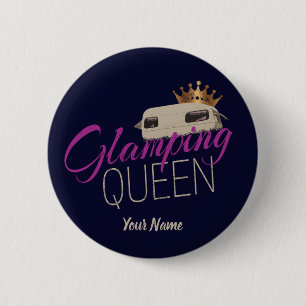 De Koningin Camping met caravans Ronde Button 5,7 Cm