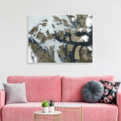 De koningin der Elizabeth Eilanden Canvas Afdruk (Insitu (Woonkamer))