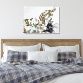 De koningin Elizabeth Islands 2 Canvas Afdruk (Insitu (Slaapkamer))