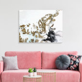 De koningin Elizabeth Islands 2 Canvas Afdruk (Insitu (Woonkamer))