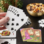 De koningin pokerkaarten (Insitu)