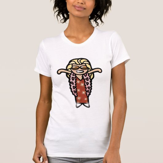 de koningin. t-shirt (Voorkant)
