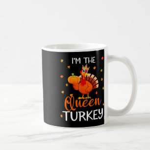 De Koningin Turkije Thanksgiving Turkije Herfst He Koffiemok