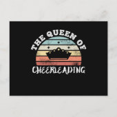 De Koningin van Cheerleading Moederdag Geschenken Briefkaart (Voorkant)