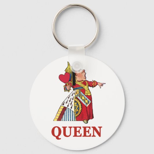 DE KONINGIN VAN DE HOND SLEUTELHANGER (Voorkant)