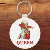 DE KONINGIN VAN DE HOND SLEUTELHANGER (Voorkant)