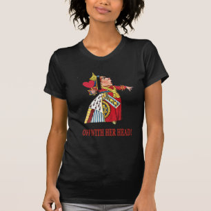 DE KONINGIN VAN DE HOORZITTEN MET HAAR HOOFD T-SHIRT
