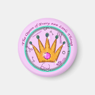 De Koningin van Elke Kleine Ding Magneet