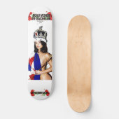 De koningin van het brekende hart skateboard (Voorkant)