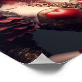 De koningin van het hart poster (Hoek)