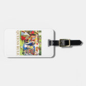 De koningin van het hart zegt: "Queens Rule!" Bagagelabel (Voorkant horizontaal)