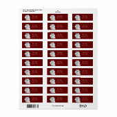 DE KONINGIN VAN WITTE VARKENS, rood Etiket (Full Sheet)