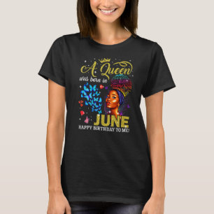 De koninginnen worden geboren in juni. t-shirt