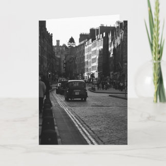 De koninklijke Mijl, Edinburgh, Schotland Kaart