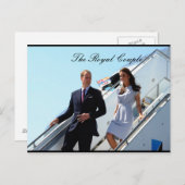 De koninklijke prins William en Kate MI-ddleton Briefkaart (Voorkant / Achterkant)