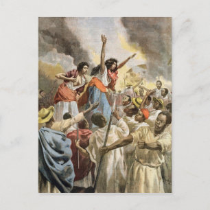 De koninklijke prinsessen die de Heilige Oorlog pr Briefkaart