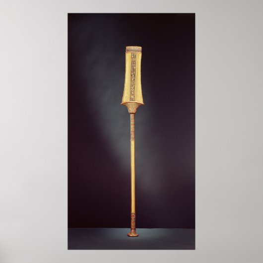 De koninklijke scepter uit de Tomb van Poster (Voorkant)