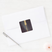 De koninklijke scepter uit de Tomb van Vierkante Sticker (Envelop)