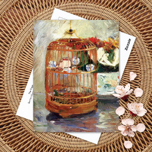 De kooi Tortelduifjes Berthe Morisot Briefkaart