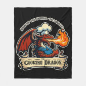 De kookdraak fleece deken (Voorkant)
