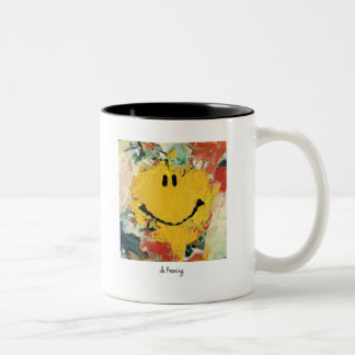 de kooning happy face mug