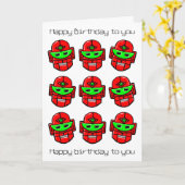 De KoorMaatschappij van de robot - het Gelukkige Kaart (Gele Bloem)