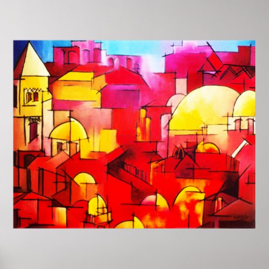 De Koorts van Jeruzalem Poster (Voorkant)