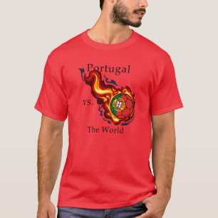De Kop van de wereld - Portugal versus de Wereld T-shirt