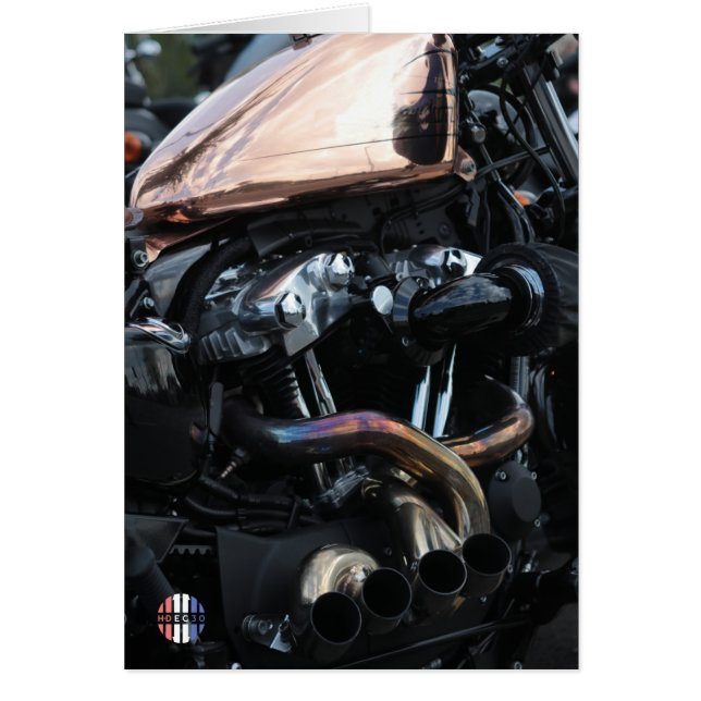 De koperen tankkaart (Voorkant)