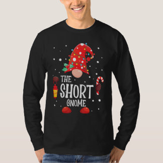 De Korte Gnome Overeenkomende Familie Kerst Gnome T-shirt