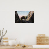 De korte spoorweg poster (Keuken)