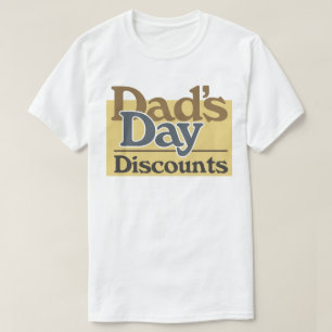 De Kortingen van vaderdag T-shirt