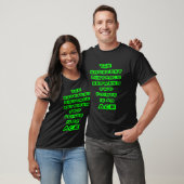 De kortste afstand t-shirt (Unisex)