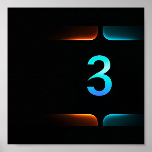 De kosmische #3 poster (Voorkant)